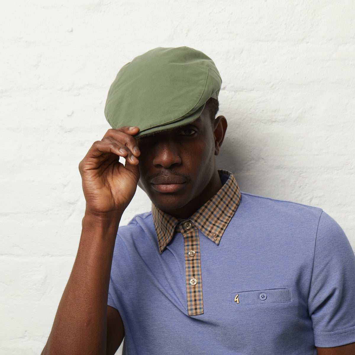 Finley - Moss (Italian Waterproof Cap)