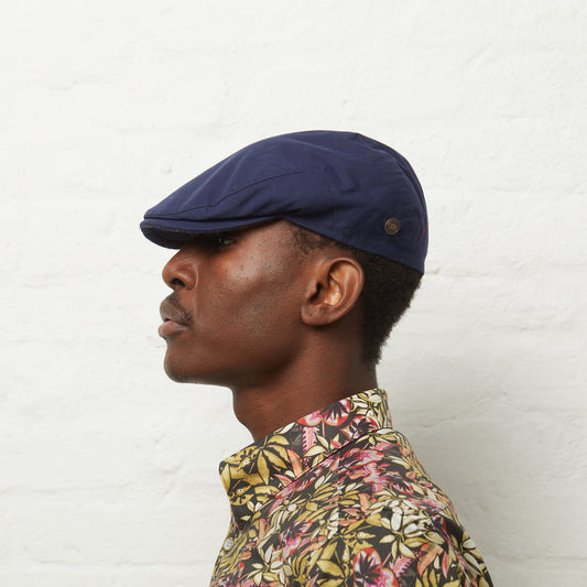 Finley - Navy (Italian Waterproof Cap)