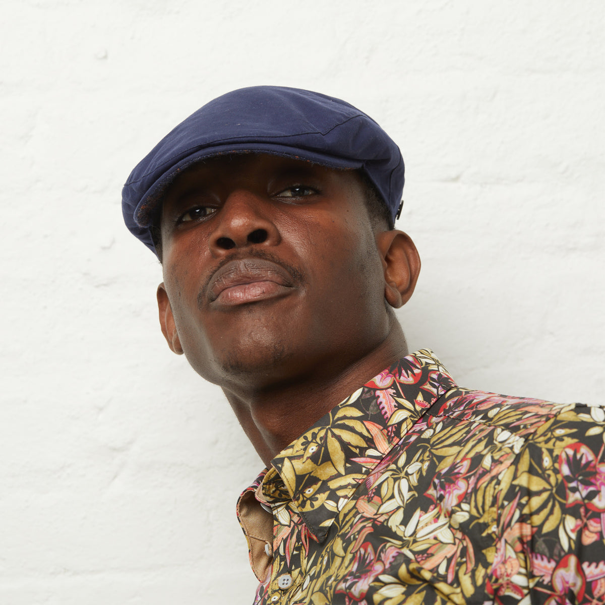 Finley - Navy (Italian Waterproof Cap)