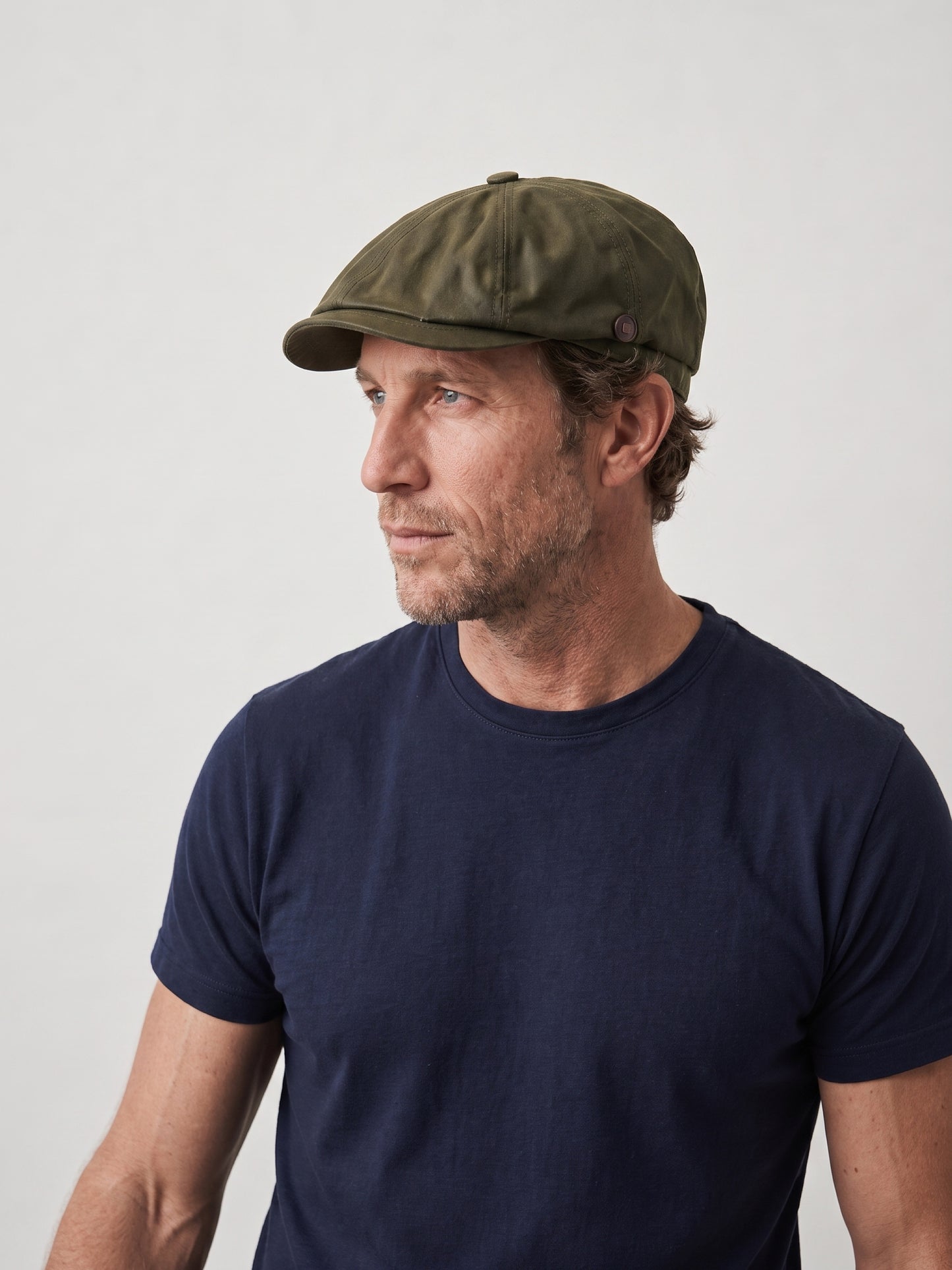 Josh - Olive (Italian Waterproof Cap)