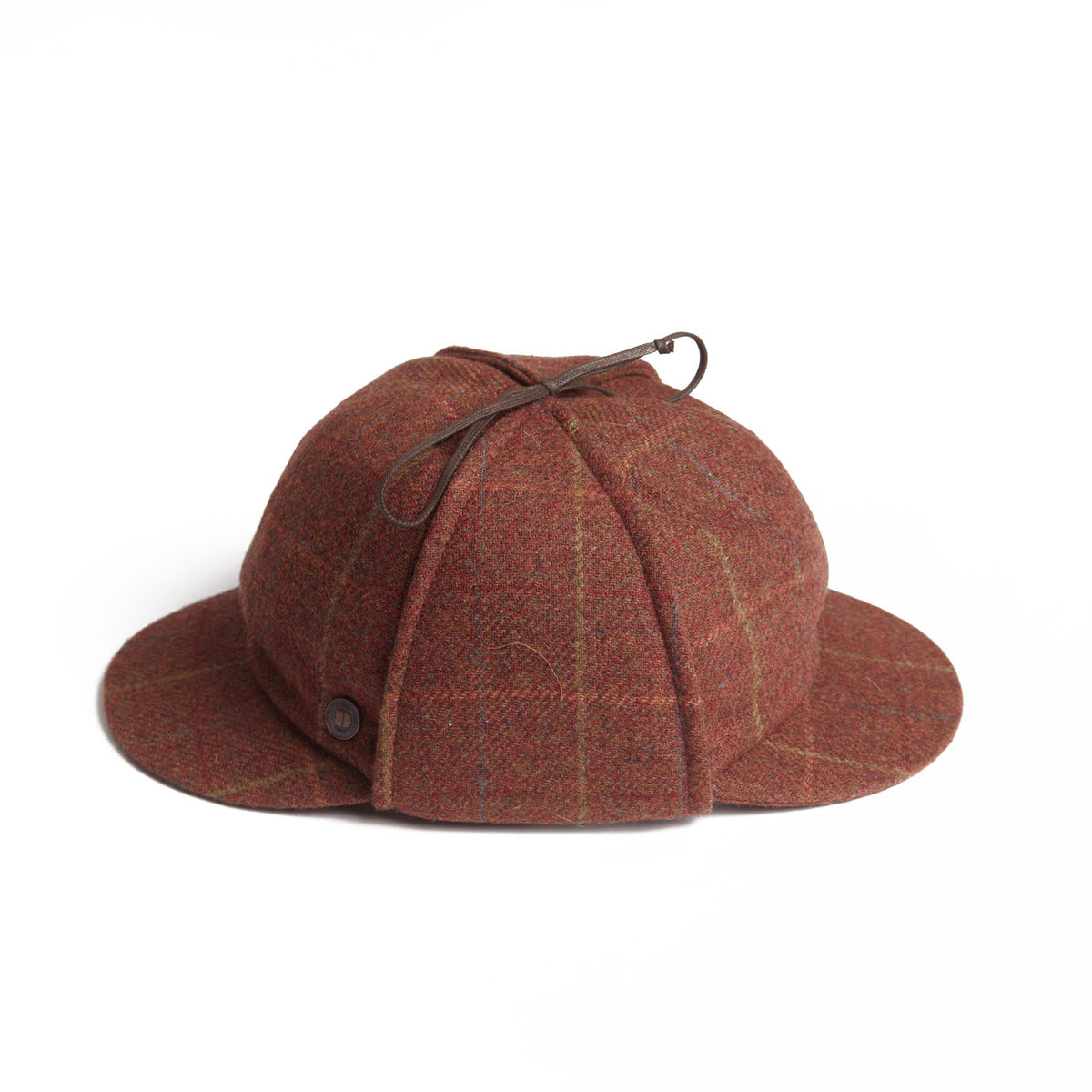 BLAKE Tweed wool Deerstalker, Made in Italy cap - Siena