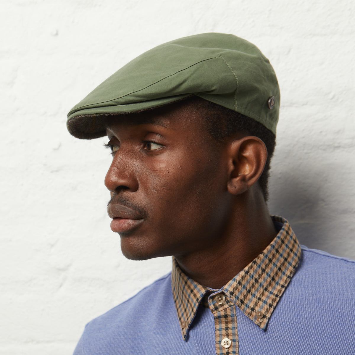 Finley - Moss (Italian Waterproof Cap)