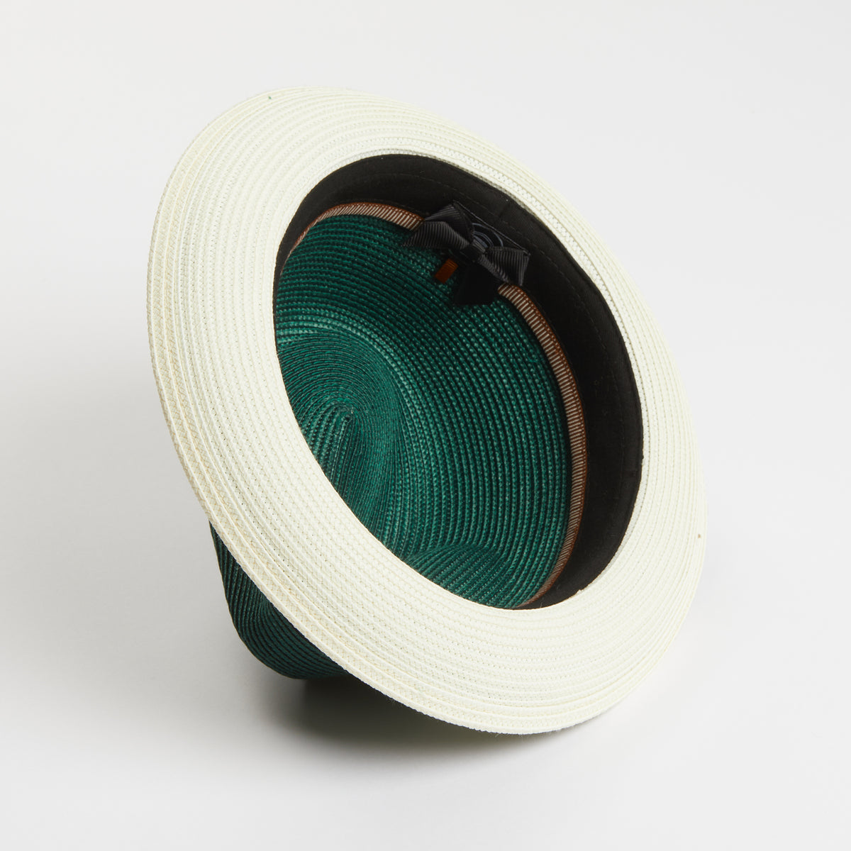 Dasmarca Florence Emerald Green Summer Two Tone Crushable Hat