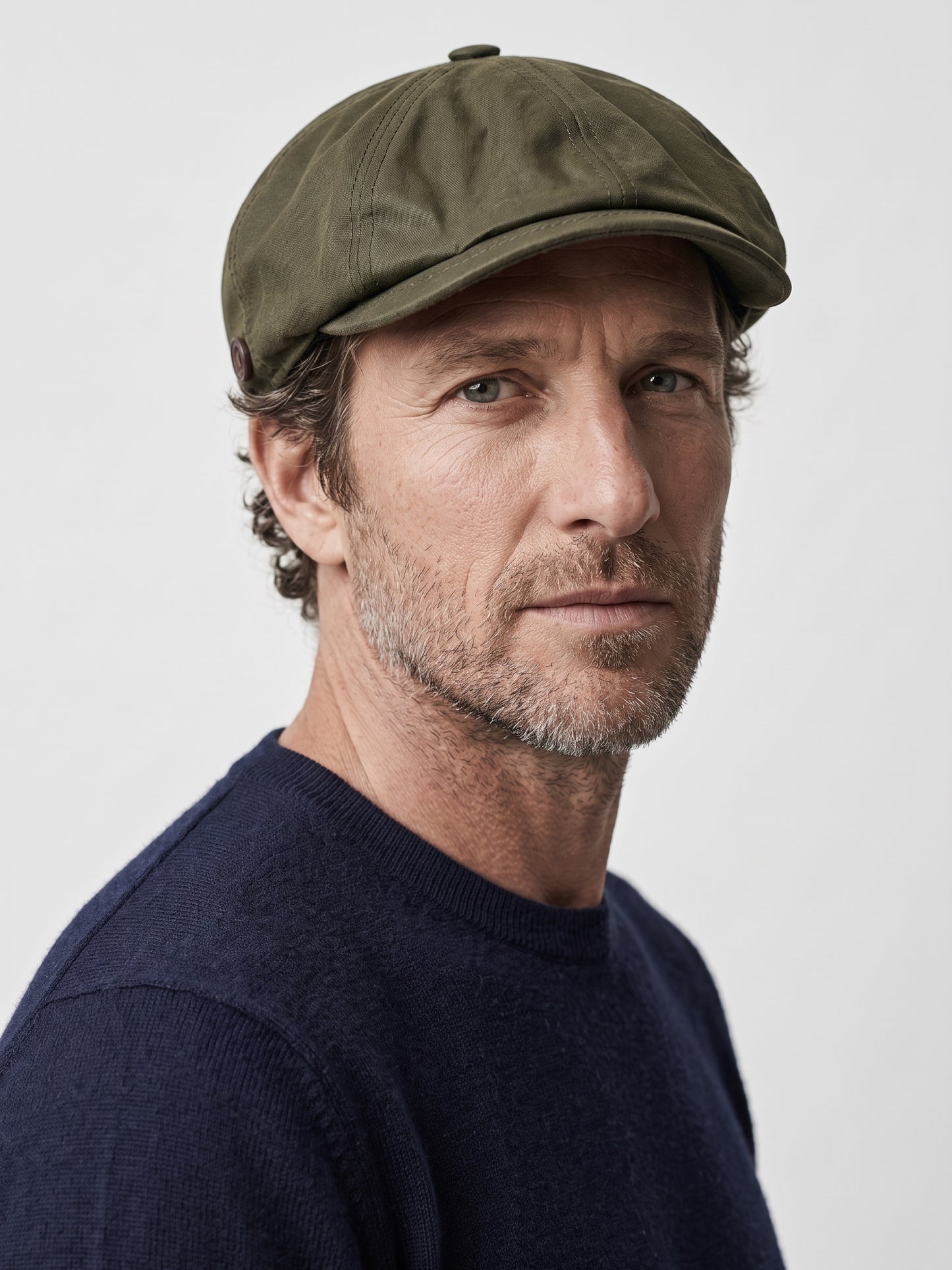 Josh - Olive (Italian Waterproof Cap)