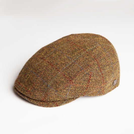 JUSTIN - Meadow - Harris Tweed Flat Cap
