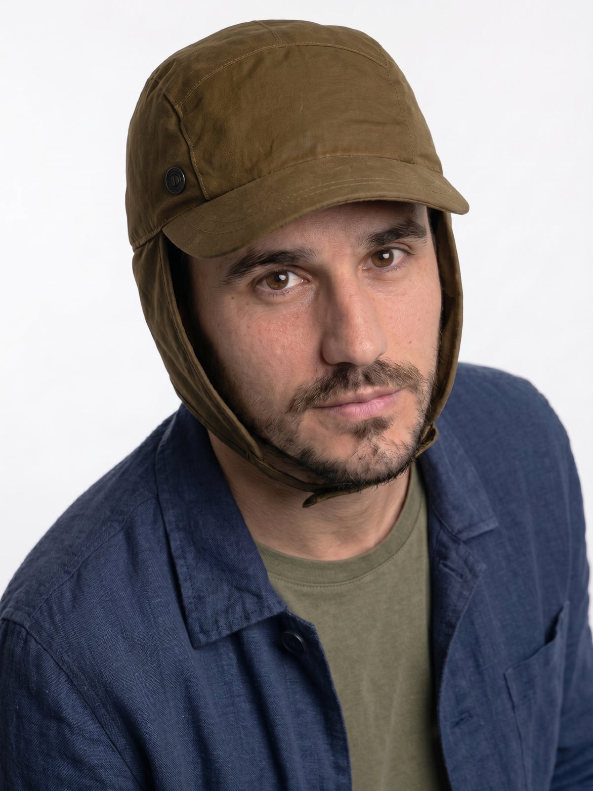 Lucas - Tan (Italian Waterproof Army Cap)