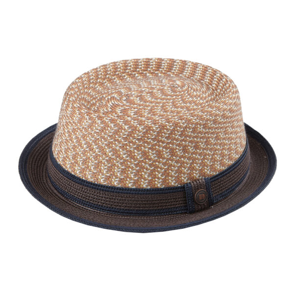DASMARCA Crushable & Packable Wool Felt Winter Porkpie Hat 